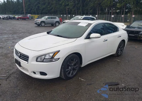 2012 Nissan Maxima 3.5 S из США, поврежденный, VIN 1N4AA5AP7CC848752